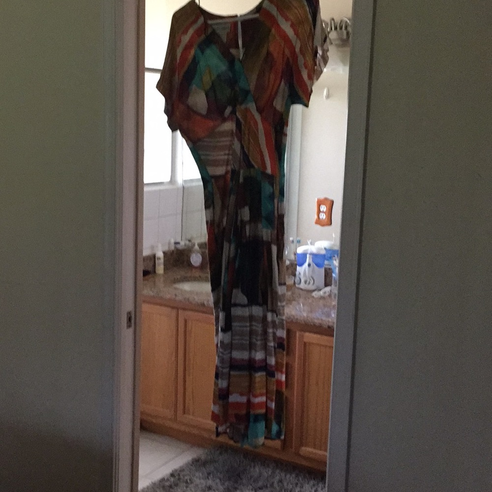 Multi colored dress